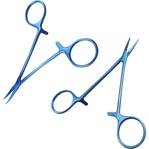 122mm Ophthalmic Tweezer Titanium Halstead Hemostatic Mosquito Forcep Eye Instrument