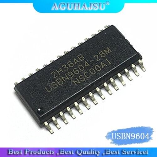 2PCS USBN9604 USBN9604-28M SOP28
