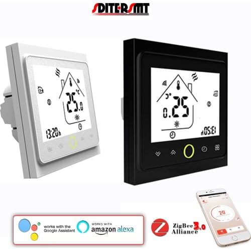24V/95-240V Tcentral Heating System Home WIFI Thermostat Guard for ZIGBEE Protocol Connect Various Smart Products