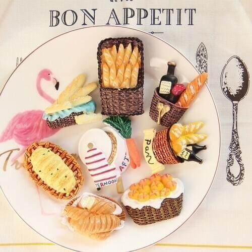 1/6 1/4 bjd doll house accessories mini food cookies bear cola cake wine egg potato chips bread for barbie doll