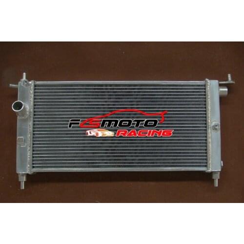 Aluminum radiator for Vauxhall Corsa Uprated for GSi Turbo C20LET C20XE