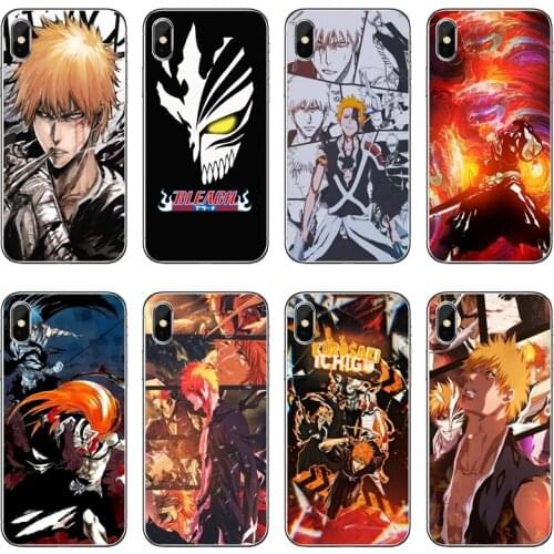 Anime Bleach Ichigo Kurosaki Soft Phone Case For Samsung Galaxy A70 A60 A50 A40 A30 A10 A9 A7 A5 A3 A8 A6 Plus 2018 2017 2016