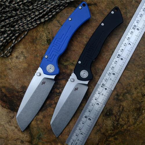 CH Gift Folding Knife Toucans D2 Blade Ball Bearing Washer G10 Handle Outdoor Camping Hunting EDC Tools