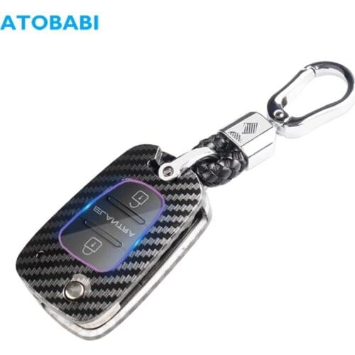 ABS Car Key Cases Cover For Kia K5 K2 Sportage Rondo Soul Rio Optima Magentis Lotze Hyundai Elantra Verna i20 i30 i35 iX20 iX35