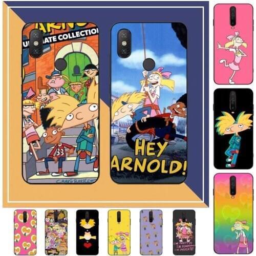 FHNBLJ Hey Arnold Phone Case for RedMi note 7 8 9 6 5 4 X pro 8T 5A