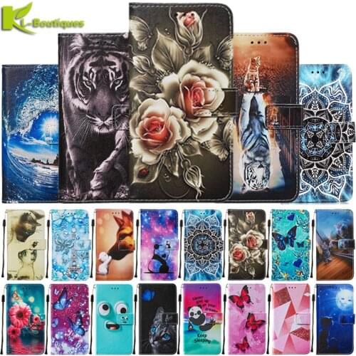 Flip Case For Samsung Galaxy A12 Case Luxury Painted Leather Wallet Phone Cases on sFor Samsung A 12 A125 SM-A125F Cover Etui