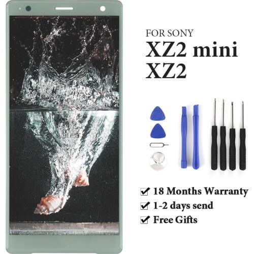 For Sony XZ2 H8216 H8266 H8276 LCD Touch Screen For Sony Xperia XZ2 Compact Mini LCD Display Digitizer Assembly Part