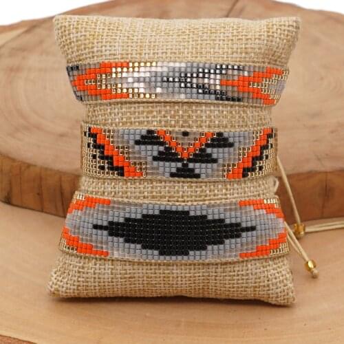 Go2boho 2021 Miyuki Bracelets Set Evil Eye Bracelet For Women Pulsera Adjustable Handmade Jewelry Seed Bead Woven Jewellery