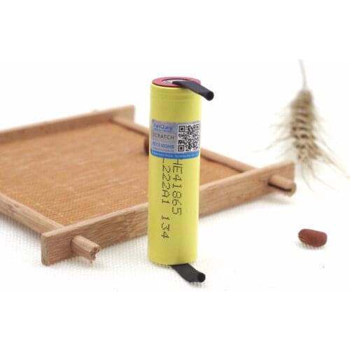 The new varicore he4 18650 lithium-ion battery 3.7 V 2500 mAh battery electronic special 20A 30A discharge + welding