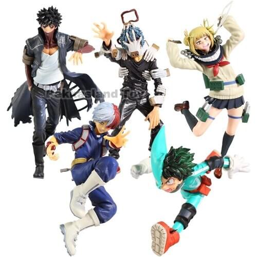 My Hero Academia Colosseum Zoukei Academy Midoriya Izuku Todoroki Shoto Shigaraki Tomura Himiko Toga Dabi PVC Figure Model Toy