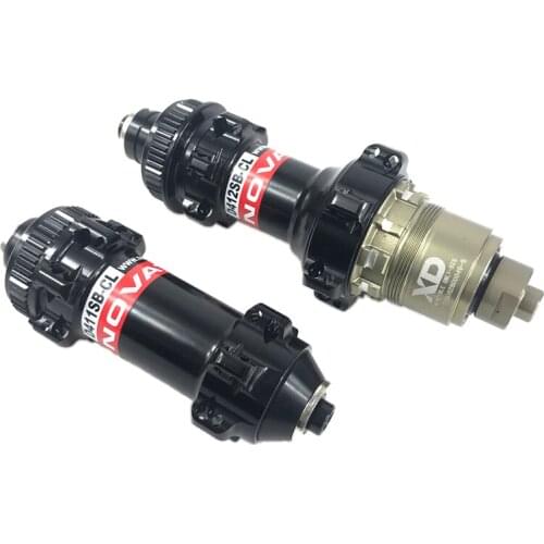 MTB/Road Disc Hubs Novatec D411SB-CL D412SB-CL Center Lock Straight Pull MTB XC 24H equipped XD XX1 speed freehub QR Thru axle