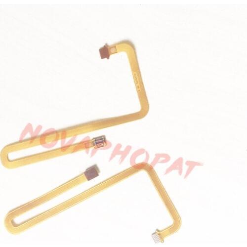 Novaphopat For Huawei P Smart+ 2019 Fingerprint Sensor Scanner Touch ID Connect Motherboard Home button Flex Cable Connector