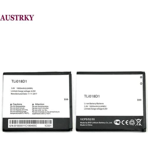 New 1800mAh TLi018D1 Battery For Alcatel OneTouch pop 3 (5) 5051A 5015D Mobile Phone In stock+Tracking code