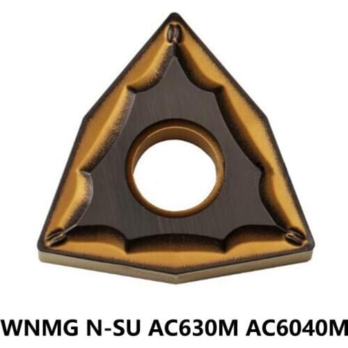 Original WNMG 080404 080408 WNMG080404N-SU WNMG080408N-SU AC630M AC6040M Carbide Turning Inserts for M WNMG080404 WNMG080408 CNC