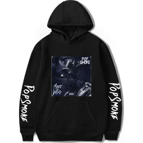 Hot Sweatshirt Hoodies Men Classic Pop Smoke Sweatshirts Women Streetwear Hoody Autumn Oversized Boys Hoodie Dropshipping