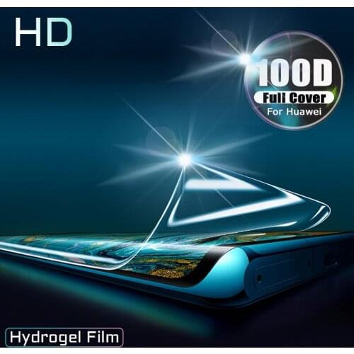 Screen Protector For Huawei P40 Pro Lite Hydrogel Film P20 P30 Mate 40 30 20 P Smart Z Y6 2019 Mate30 Mate20 Mate40 Not Glass