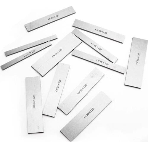 120mm x (10-35Mm) for Vice Milling Machine Lathe Best 6 Pairs 12Pcs Parallel Pad Gauge Block Alloy Steel CNC Milling Pads Set