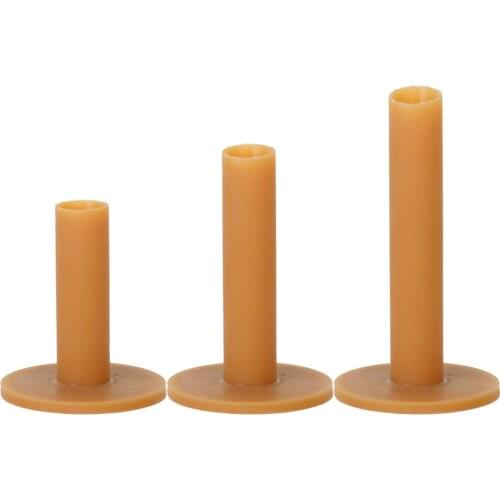 3Pcs Durable Rubber Winter Golf Tees Driving Range Pratice Trainer Golf Tees Accessory Golf Training Aids 60/70/80mm Height