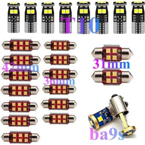 Car Lights car interior lighting For volkswagen GOLF ALLTRACK (BA5) interior map dome light trunk cargo room lights