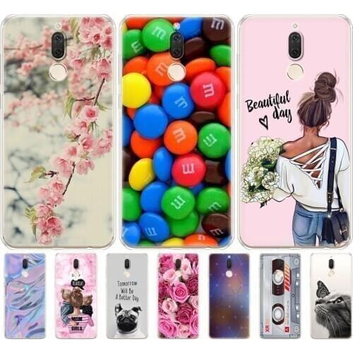 Case For Huawei Mate 10 lite soft tpu Printing Drawing silicon Phone Cases Cover For Huawei Mate 10 pro coque for mate 10