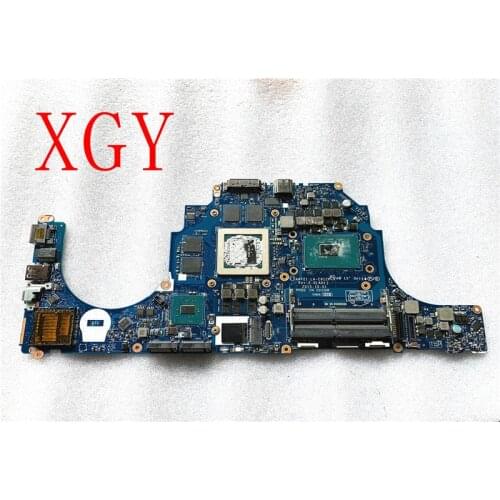 FOR Dell FOR Alienware 17 R3 Laptop Motherboard I7-6820HQ CPU GTX980M GPU CN-0YRFN8 0YRFN8 YRFN8 LA-C912P 100% working well