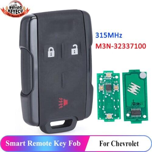 KEYECU M3N-32337100 Remote Key for Chevrolet Chevy Silverado Colorado Tahoe Suburban for GMC Sierra Canyon 2014 2015 2016-2018