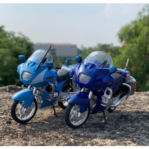 1/18 BMW Motorcycle Police Car Heavy Locomotive Alloy Model Car Diecast Collect Model Ornaments