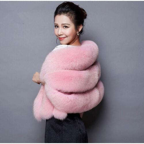 LANSHITINA Women's Fur Vests