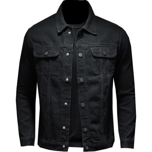 2020 New Mens Casual Slim Denim Jacket Men Quality Cowboy Bomber Jacket Male Streetwear Hip Hop Jean Jacket Chaqueta Hombre