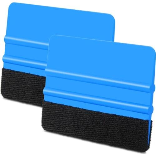 Car Sticker Soft Felt Edge Scraper Tools for opel astra j peugeot 308 407 tesla model 3 kia ceed fiat 500 citroen c4 audi a4 b6