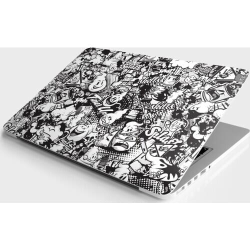 Sticker Master Sticker Bomb 4 Laptop Vinyl Sticker Skin Cover For 10 12 13 14 15.4 15.6 16 17 19 " Inc Notebook Decal for Macbook,Asus,Acer,Hp,Lenovo,Huawei,Dell,Msi,Apple,Toshiba,Compaq