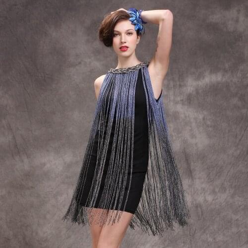 2018 New Ballroom Dance Dress Samba Costume for Women Sexy Salsa Dresses with Tassels Latin Dress