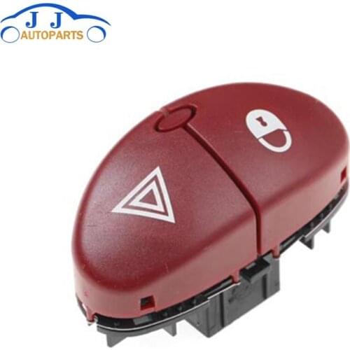 New 6554.L0 6554L0 For Peugeot 206 207 Citroen C2 Hazard Warning Flasher Switch Dangerous Light Switch Button Car accessories