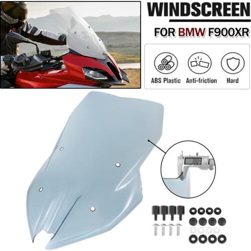 Motorcycle Windscreen Windshield Fairing ABS Wind Shield Visor Viser Deflector With Screw For BMW F900XR F 900 F900 XR 2020 2021