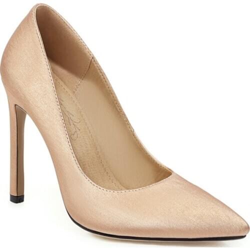 Big Size Pointy simple high heels ladies high heels women shoes woman pumps