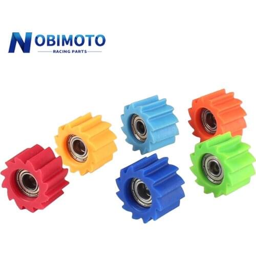 Universal Drive Chain Roller Tensioner Pulley Wheel Guide For Pit Dirt Bike Motorcycle Motocross 8/10MM Diamete Accessories