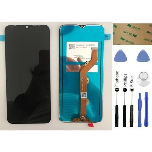 LCD For Infinix Hot 8 X650 X650C X650B LCD Display + Touch Screen Digitizer Glass Combo Assembly Replacement 6.52 Inch