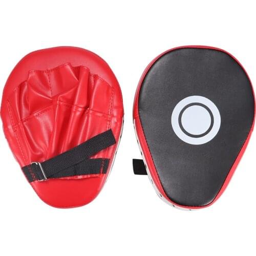 2 Piece Professional Kick Boxing Strike Curved Arm Pad MMA Focus Muay Thai Punch Shield Kicking Target Breathable Durable New