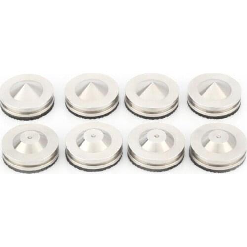 4PCS ISF0006 27Mm Stainless Steel HiFi Audio Speaker Isolation Spike Stand Feet Pads Base