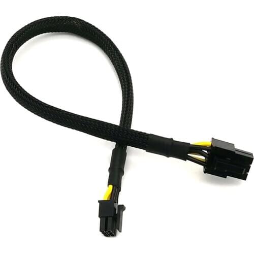 Angitu Mini 6Pin to PCI-E 6Pin Power Cable for Apple Mac Pro Video Card - 20cm