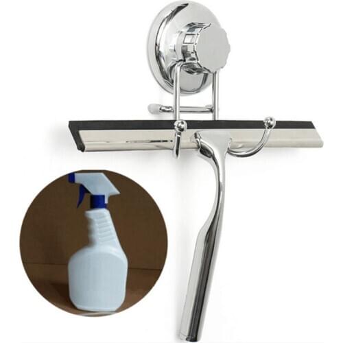 Anti-rust Stainless Steel Towel Rack Powerful Vacuum Suction Cup Toilet Paper Hanger Holder for Home Bathroom Use