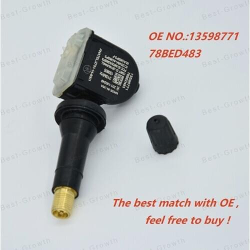 Car TPMS Sensor Tire Pressure Sensors for Chevy Buick for Cadillac EV6T-1A180-DB EV6T-1A180-CB for Ford 13598771 13598772