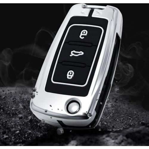 Nice Touch Zinc Alloy Car Key Cover Case for VW Golf Polo Passat Scirocco Tiguan for Skoda Octavia Seat 3Buttons