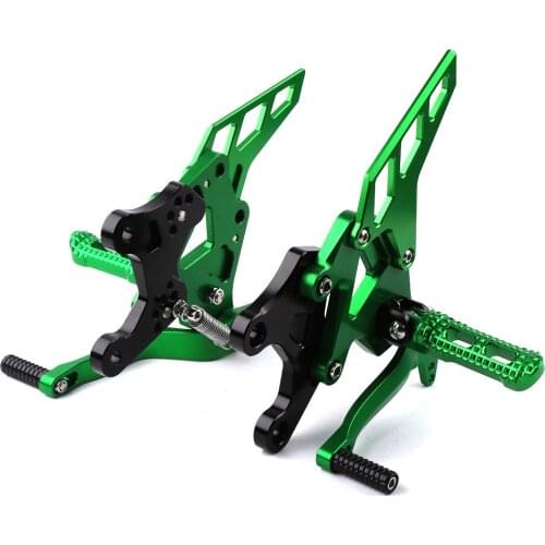 For Kawasaki Z900 2017-2020 Z 900 Motorcycle Footrests Rearset Footpegs Foot Rest Pegs Pedel CNC Aluminum Accessories Adjustable