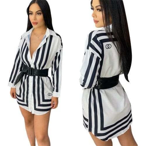 FANAN Black And White Blouses