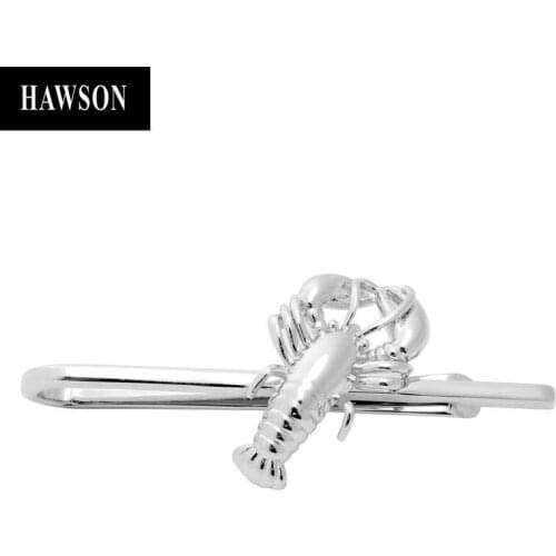 HAWSON 2 Inch Tie Bar Clip for Men with Lobster Style
