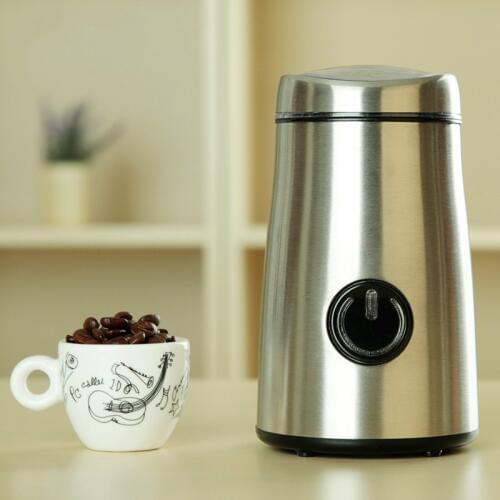 Coffee Grinders Grind bean electromechanical coffee grinding machine household small grinder stainless steel mill.NEW