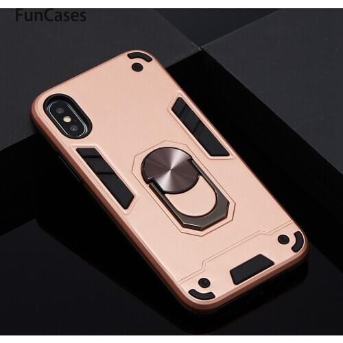 Magnetic Finger Ring Holder Cases For Phones For coque iPhone X sFor Apple iPhone telefoon XS S Casa Hard PC Protector Capa