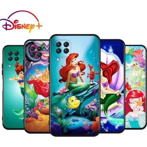 The Little Mermaid Silicone Soft Cover For Huawei Nova 8 7i 7 SE 6 SE 5T 5i 5 Z 4 E 3 3i 3E 2 2i Pro Lite Phone Case