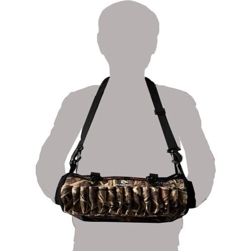 Hunting Pouches bags Winter Warmer hand Caccia jagd Accessories Strap type bullet bag Camouflaged neoprene gloves